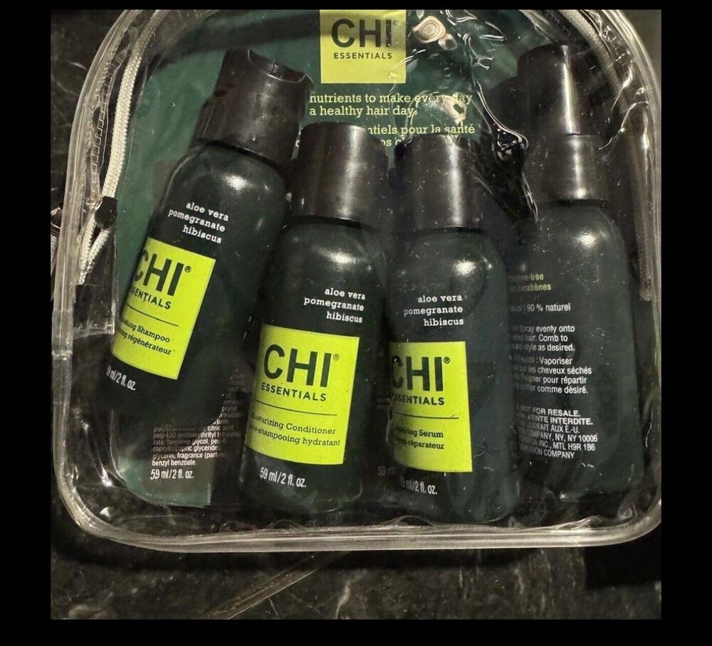 CHI essentials Aloe Vera Nourishing Travel Kit NIB